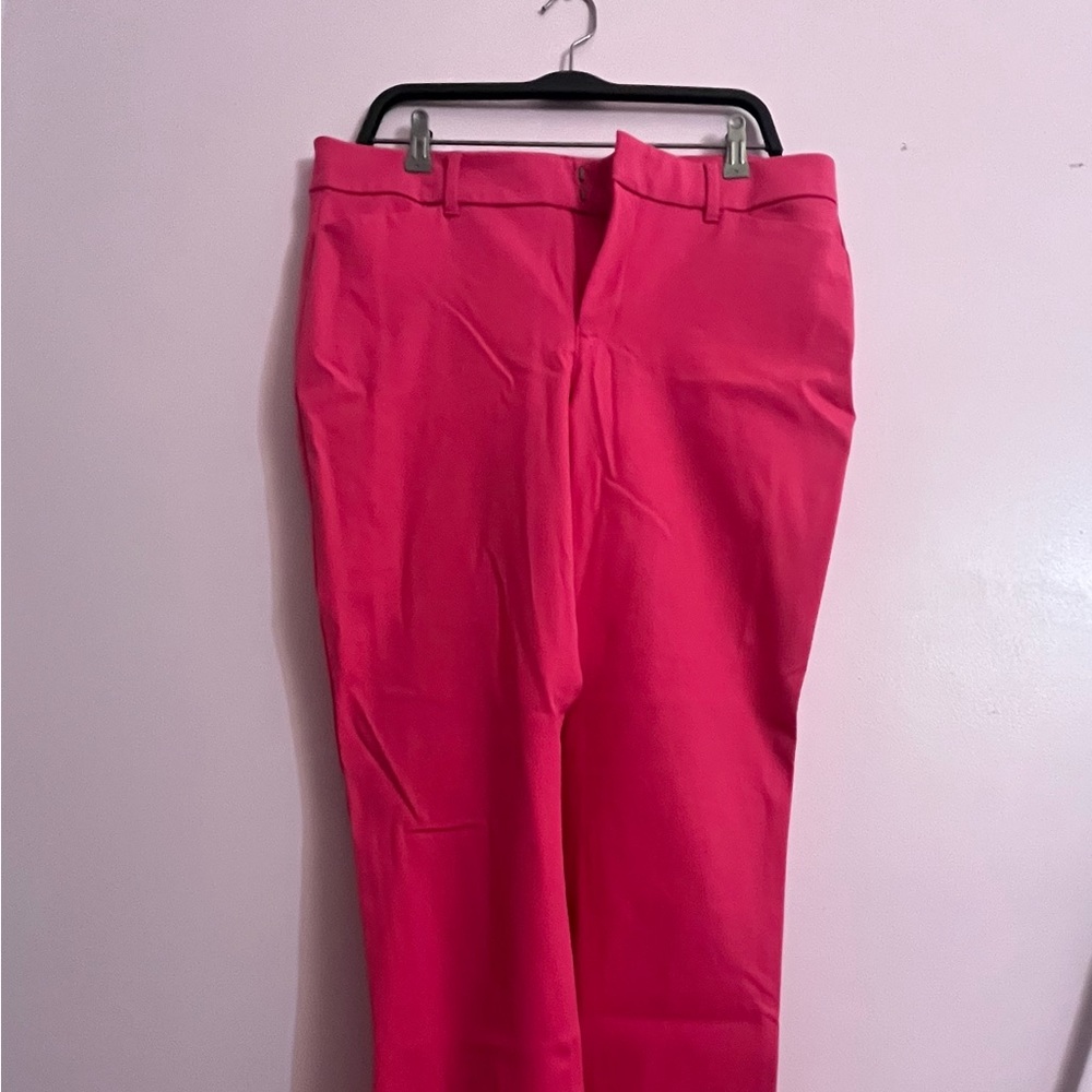 Pink old navy skinny pixie trousers